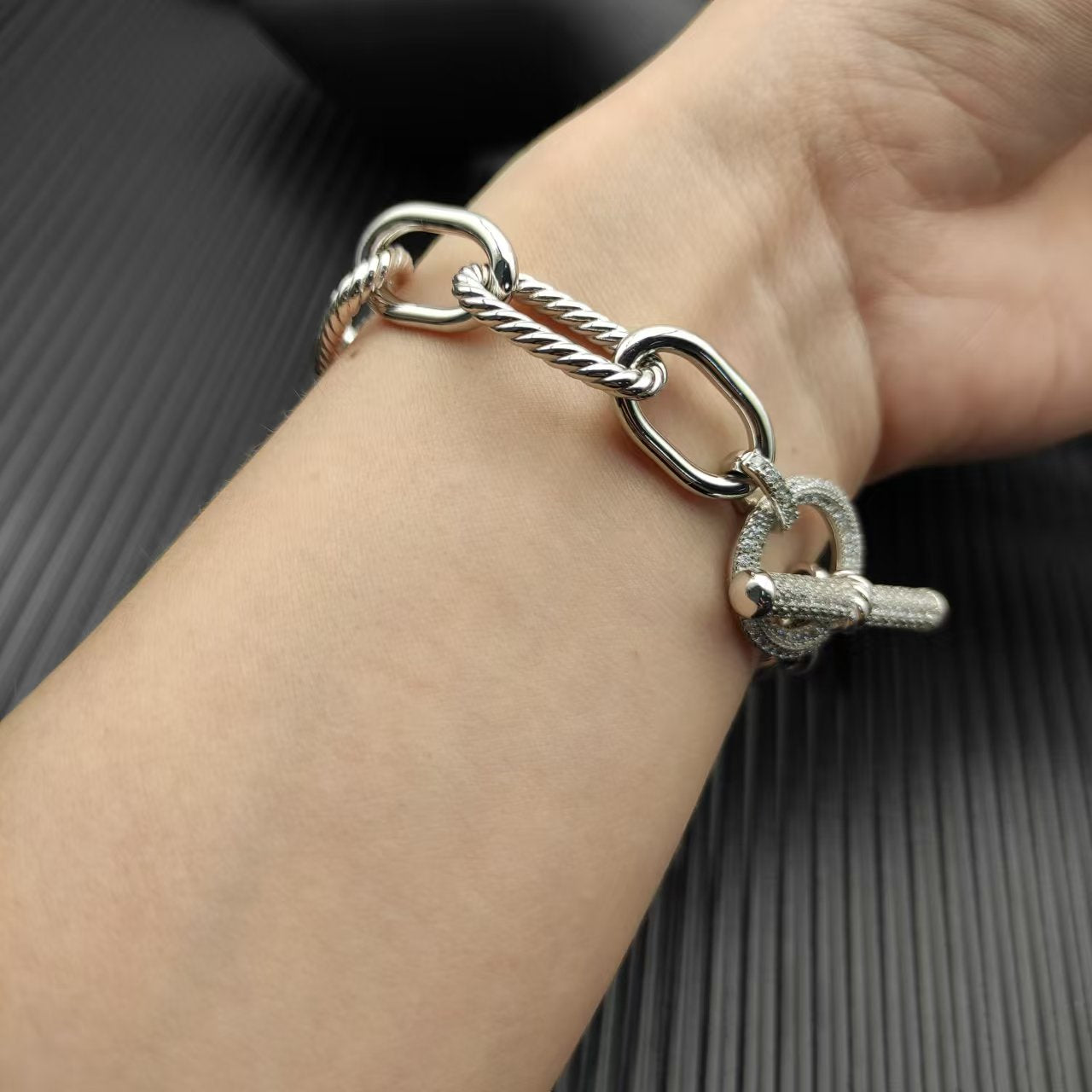 Toggle Chain Bracelet