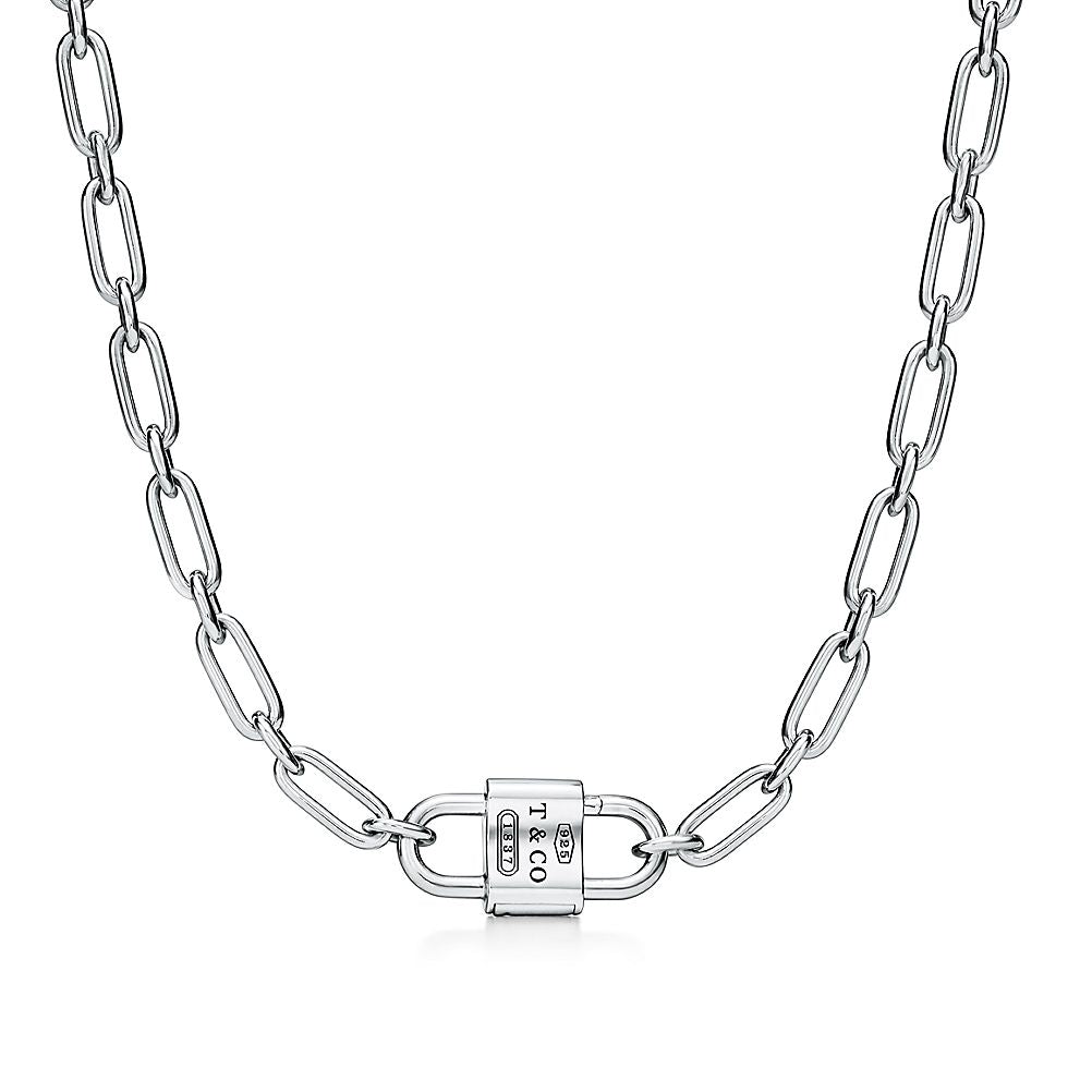 Medium Double Lock Necklace